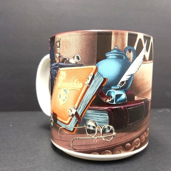 Disney PINOCCHIO Mug Geppetto Figaro Cleo Coffee Tea Cup Classic Art-Vintage - Picture 4 of 11